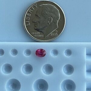Oval Ruby Loose Gemstone .34 carats